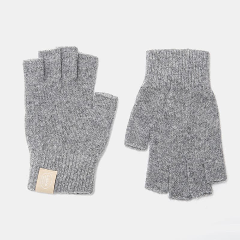 Halden woll fingerlose Handschuhe (G002_grau)
