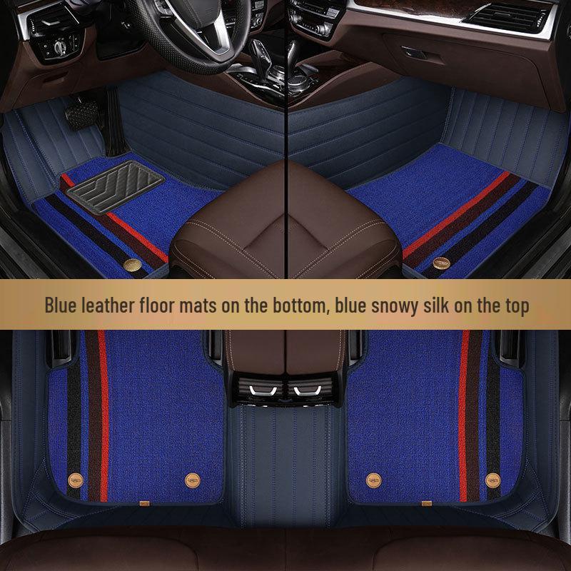 Coil Type Carpet-Style Floor Mats for Qoros 35 City SUV: Dirt-Resistant and Easy To Clean