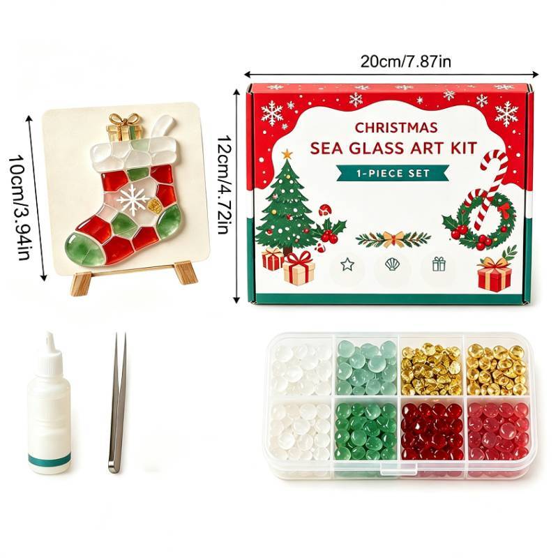 Marine Life And Christmas Kit With Handcrafted Acrylic Marine Creatures For Home Decor And Gift Giving