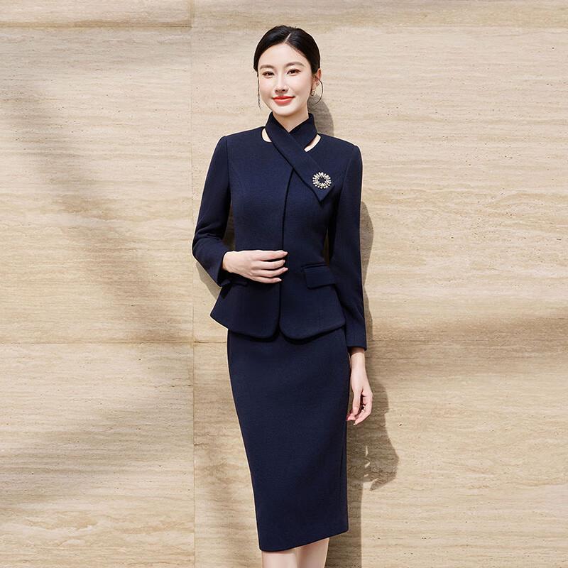 Ensemble Blazer et Jupe Élégant pour Femme