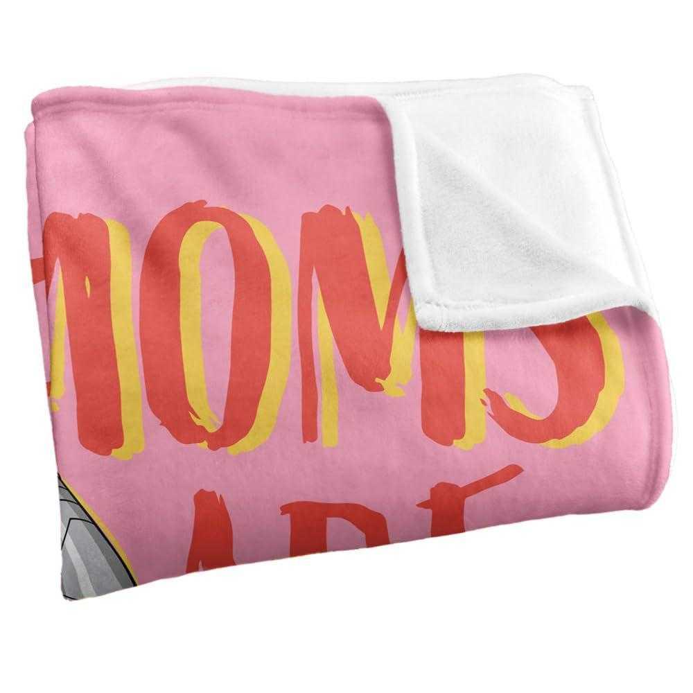 Wonder Woman Moms Are The Real Superheroes Soft Touch Mothers Day Blanket