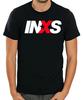 INXS Bílé pánské tričko s krátkým rukávem K100