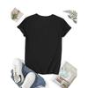 DO NOT PLAY WITH MY PATIENCE Letter Print T-Shirt, Short Sleeve Crew Neck Casual Top for Summer & Spring, Women'S Clothing