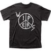 100% Baumwolle TOPS UNISEX T-SHIRTS HERREN DAMEN Wipers Logo Herren T-Shirt Rock and Roll Musik Klassisches Band T-Shirt Neu Schwarz