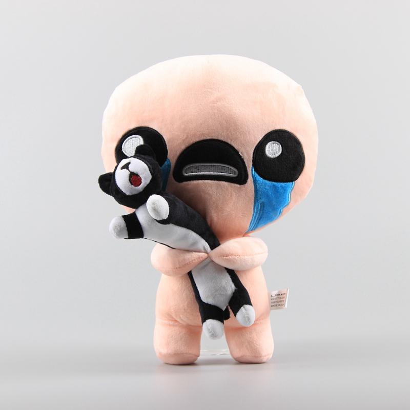 30cm The Binding of Isaac Plyschleksaker med Svart Katt Plysch Mjuka Gosedjur Leksaker Docka Presenter för Barn Barn