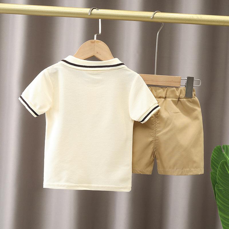 Baby Boy Clothes Set T-shirt Shorts Kids Boy Summer Clothing Set Cute Cartoon Baby Boy Outfit Set Infant Toddler Tee Shirt Pants