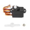 Plastic Steering Gear Servo Black RC Airplane Replacement Steering Servo for WLtoys XK A250 A260
