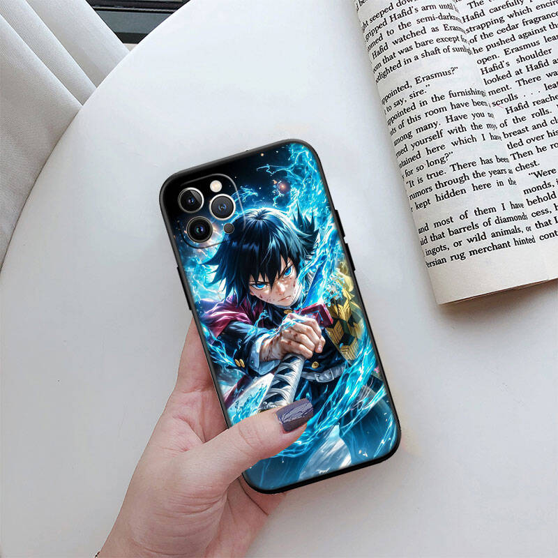 MH38 Demon Slayer Phone Shell Case for Redmi Note 12 12S 12C 13 13C 13R 14 14S 14R 14C Pro Max Plus A3 A3X A4 A5 11A 13X