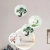 Mid-autumn Festival Hanfu Matching National Day Round Lamp Paper Lantern Lampshade Flower Lantern