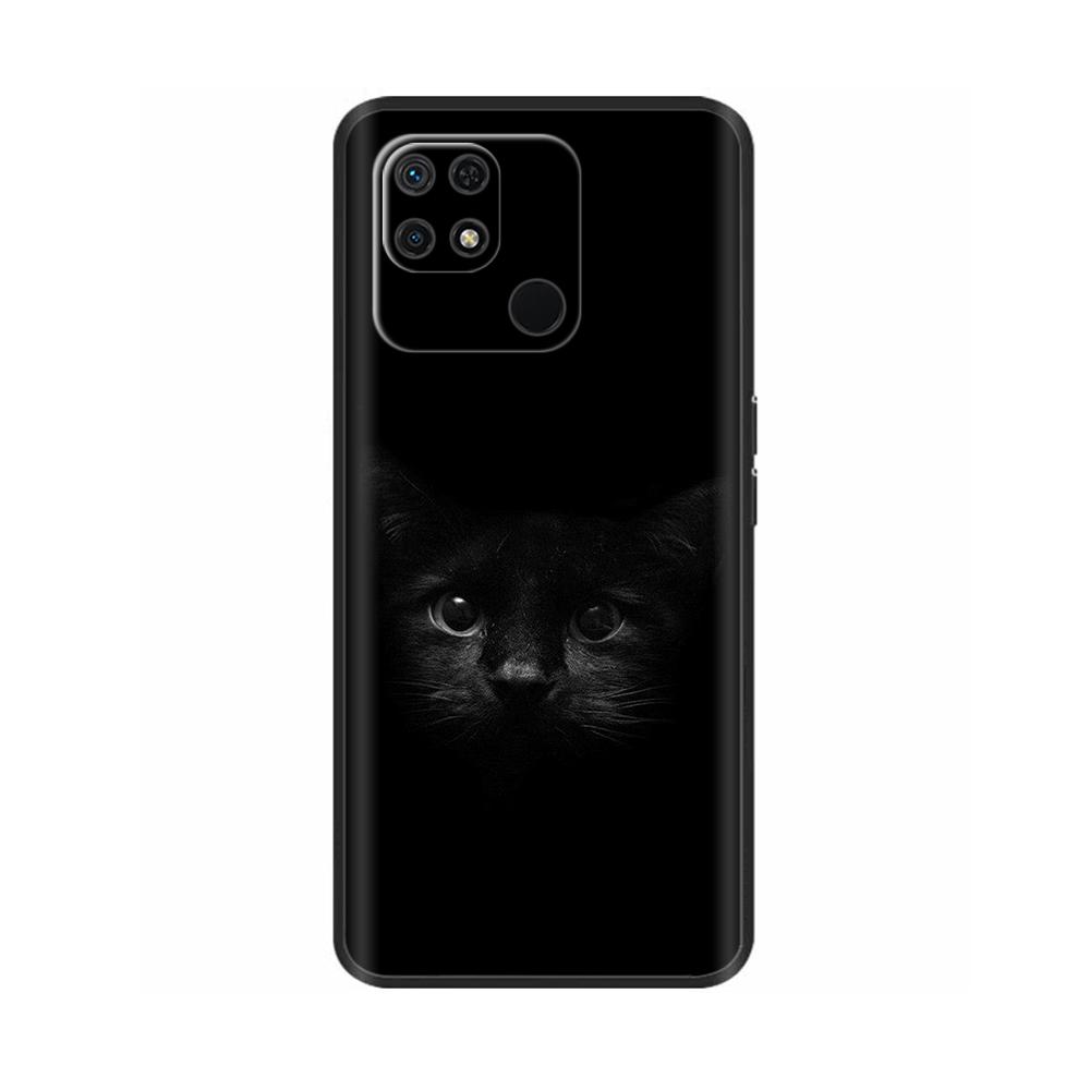 For Redmi 10C Case Cute Cartoon Soft Liquid Silicone Phone Housing For Xiaomi Redmi 10C Back Cover redmi10C 10 C Cases Fundas
