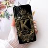 Fashion Crown Letter Case For Honor 70 Honor70 Pro Plus Soft Silicone TPU Back Cover For Honor 70 Pro+ 70Pro Phone Cases