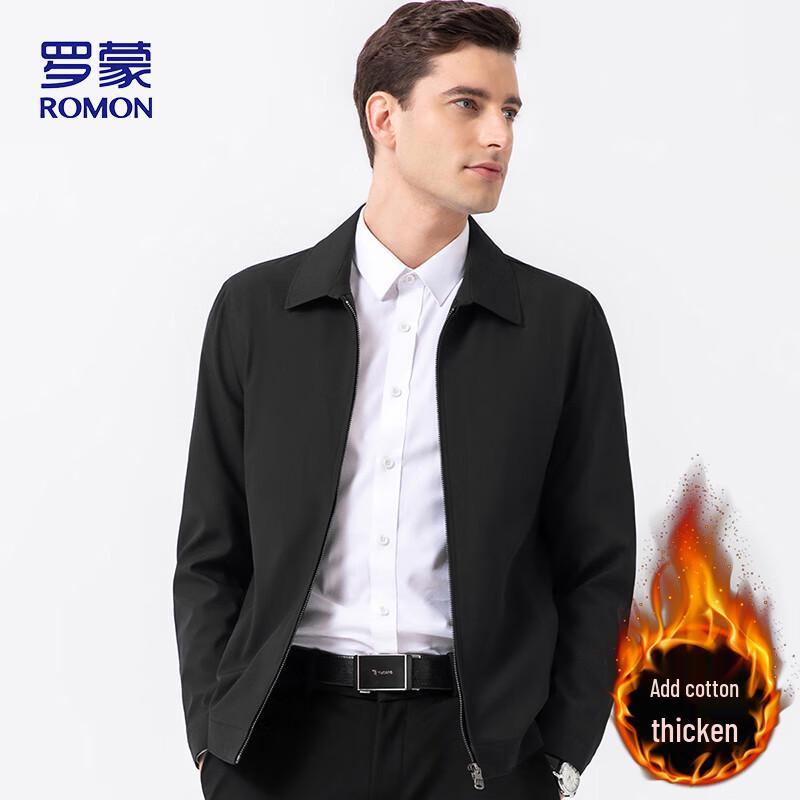 ROMON Men's Business Executive Lapel Jacket I8