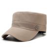 Hat Men's Spring Autumn Flat Top Hat Outdoor Sun Hat Outdoor Middle-Aged and Elderly Cap