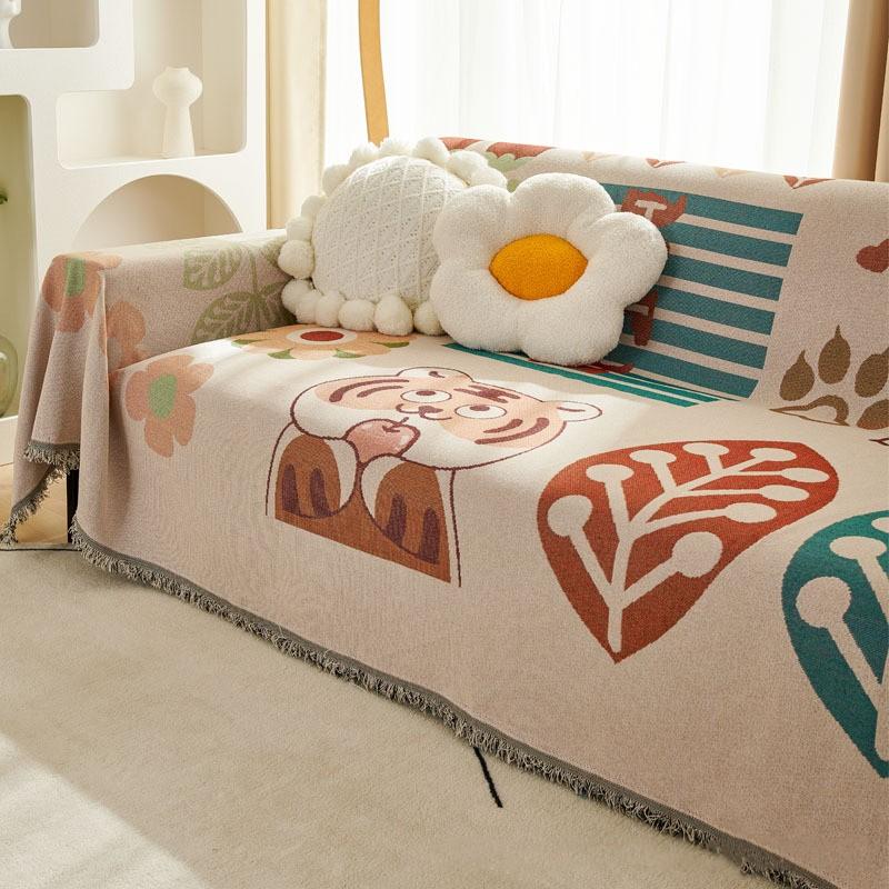 Nordic Style Knitted Blankets, Throw Blanket for Sofa, Bed Cover, Office Air Conditioning, Leisure Nap Blanket, Tapestry Shawl