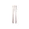 Solid Color Elastic Waistband Tapered Knit Joggers Women Bottoms Milk-White J222819