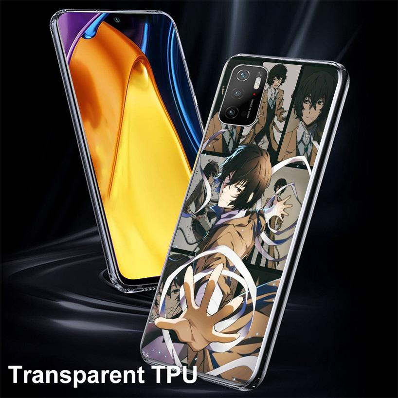 Bungo Stray Dogs Poster Anime Phone Case For Xiaomi Poco X7 X6 X5 Pro F7 Ultra Redmi 15C 15 13C 13 12C 12 10 10A 10C 9 9A 9C 9T