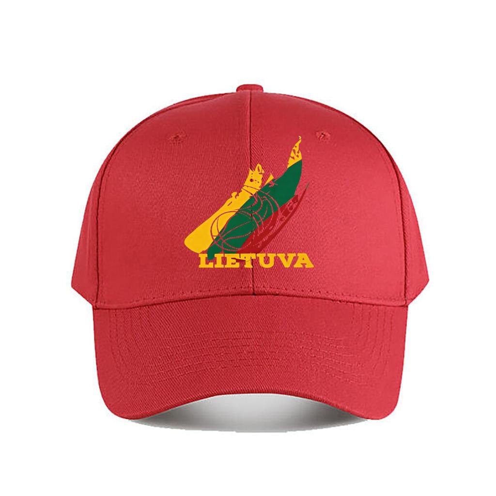 Lietuva Bestickt Vintage Gewaschene Baseballkappe Baseballkappe Mode Unisex Sonnenhut Damen Outdoor Sport Snapback Kappe