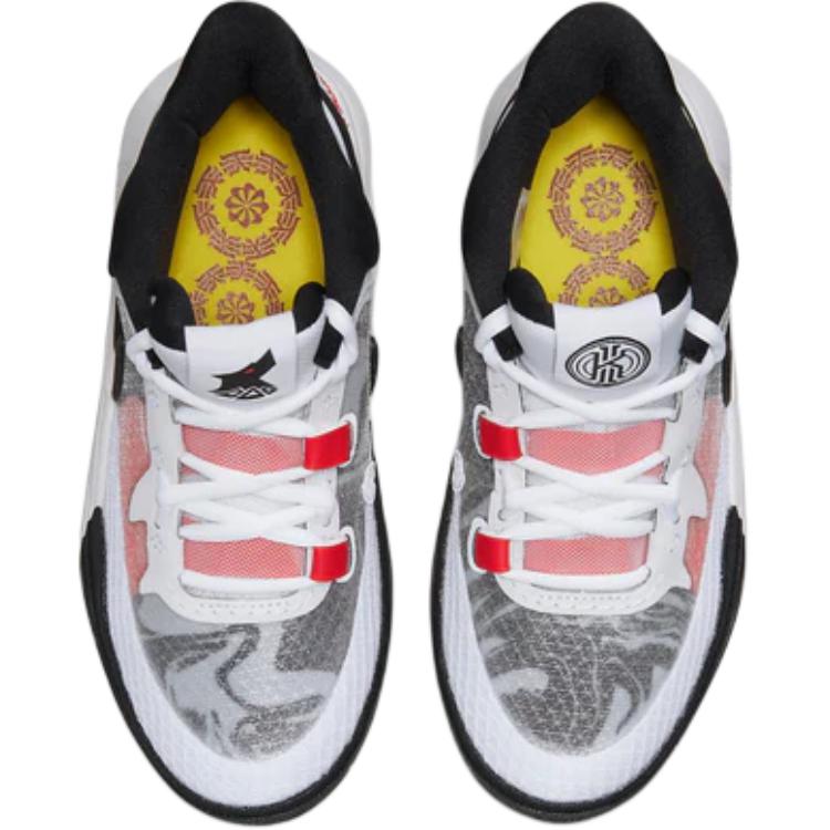 Nike Kyrie 8 GO GS White University Red Kids Sneakers Black DQ8076-100