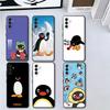 Cartoon P-Pingu Penguin Soft Phone Case for Samsung A17 A37 A57 A16 A26 A36 A56 A15 A25 A35 A55 A14 A24 A34 A54 A13 A23 A33 A53