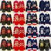 NHL Ice Hockey Jersey Mens Cotton Team Sports Fan Apparel USA Canada Teams Fall Wear