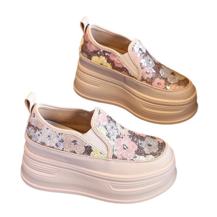 Fashion High On Platform  Women's Shoes New Arrival 2025 Cheap Ladies Footwear Comfortable Designer Luxury Casual Vulcanized Shoe