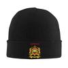Unisex WomenMorocco Heart Flag Beanie Hats  Y2K Cool Knitted Hat Autumn Winter Outdoor Caps Custom Elastic Bonnet Hats