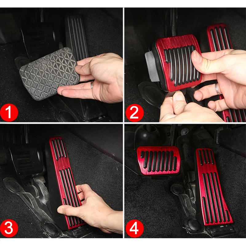 Car Foot Rest Accelerator Brake Pedal Cover For Mazda 3 BP CX30 CX50 CX60 MX30 MX-30 2019 2020 2021 2022 2023 2024 Accessories