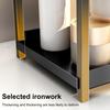 Aanrecht Opbergrek Dubbele Lagen Zware Metalen Thuis Kantoor Woonkamer Keuken Badkamer Cosmetica Organizer Houder