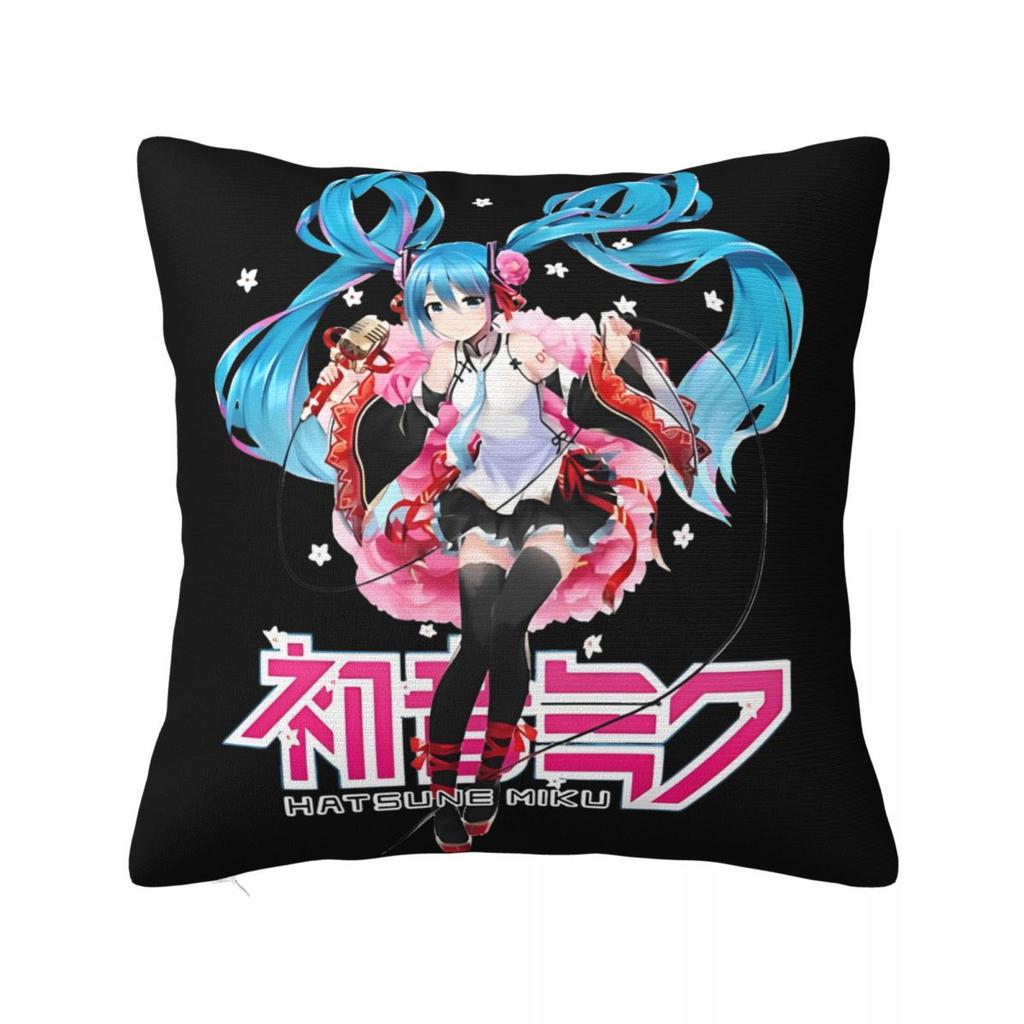 Nový styl Car Hatsune Miku Dekorace Povlak na polštář Výplně Potahy na polštáře Čtvercové Více velikostí