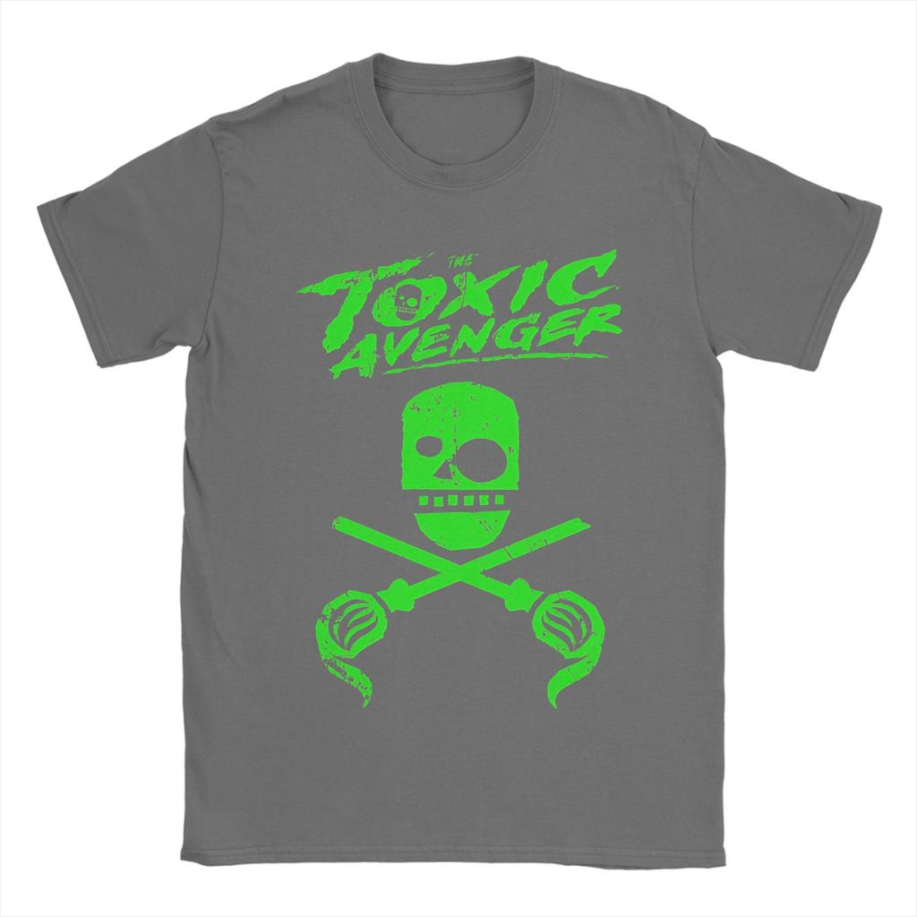 Comedy Toxic Avenger T-Shirt Beach Novelty T-Shirts Men Cotton O Neck Plus Size 5XL Tees Short-Sleeved Street Style Tops