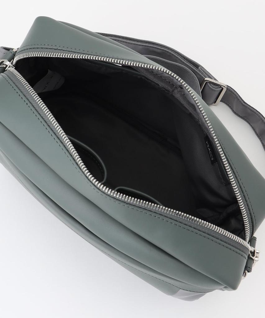 Isaac Block Motif Shoulder Bag 2004602 Light Green (82)