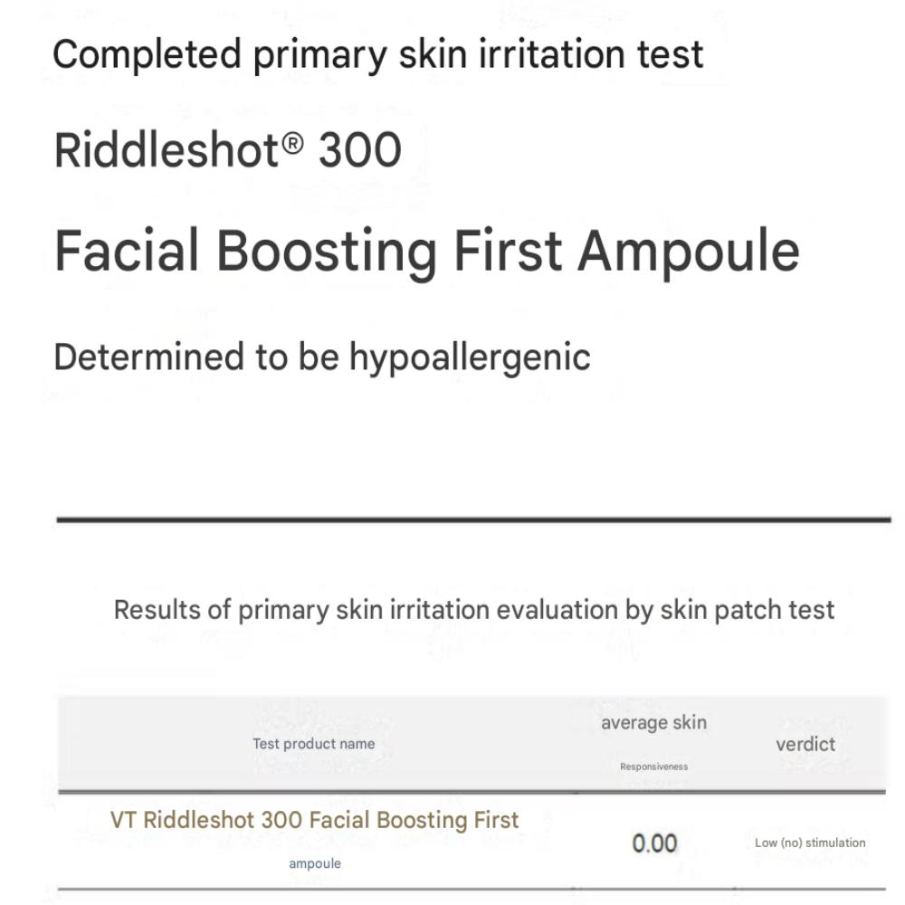 VT Reedle Shot 300 Facial Boosting First Ampule