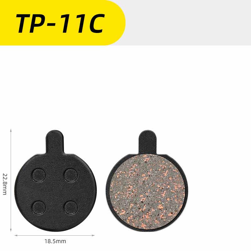 Brake Pads, Semi- Friction for Mountain, Road, and E-Bikes, Bagged Brake Pads for Smooth and Reliable Stopping
