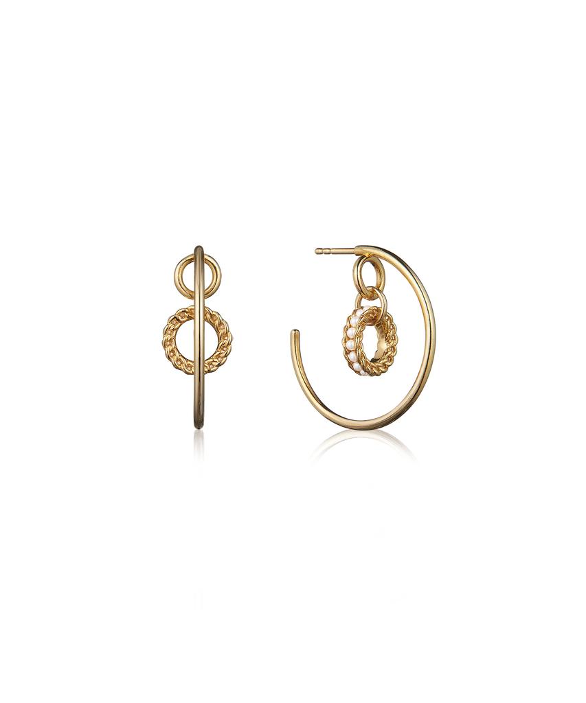 Ille Lan Gentler Hoop Earrings