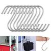 5/10/20pcs Household Organizer Holder S Shaped Hook Hanger Clasps Hooks Storage Rack