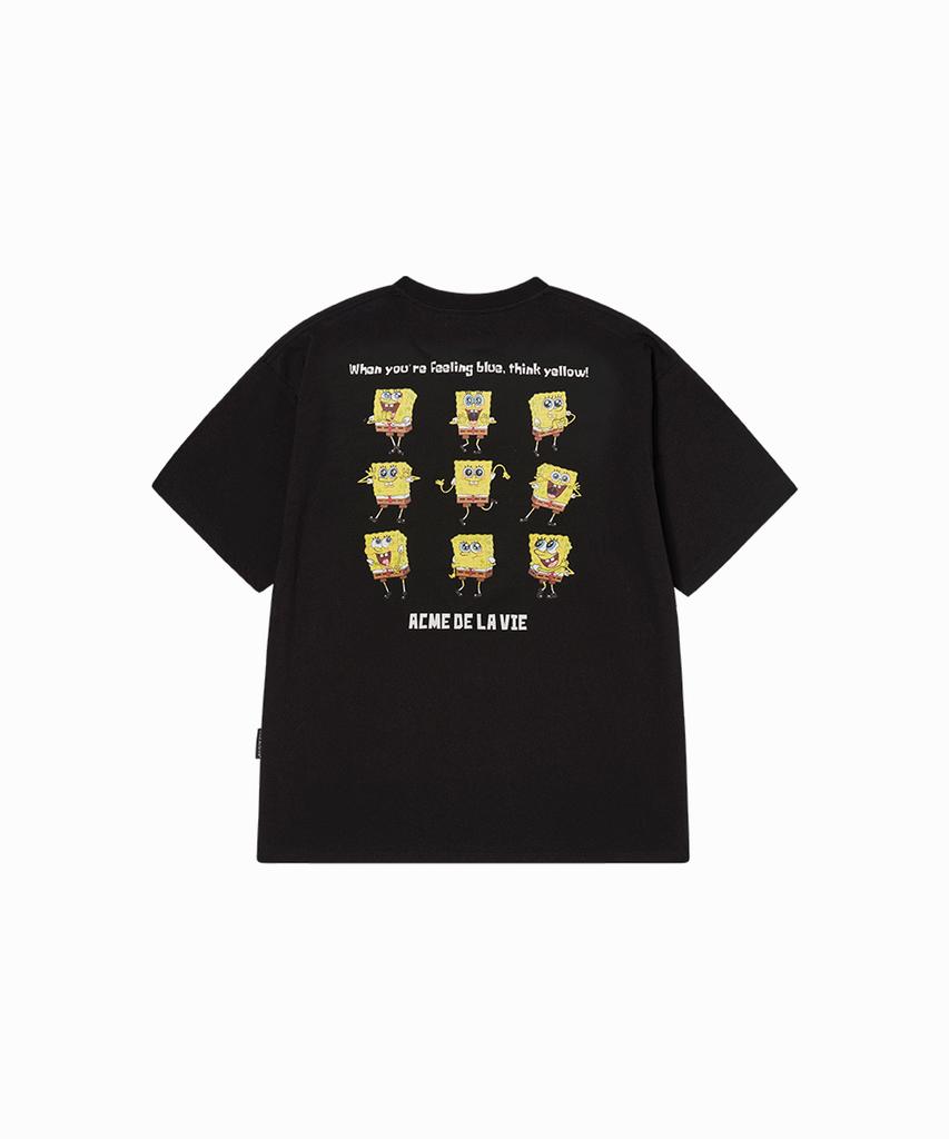 ACME DE LA VIE Happy Spongebob Short Sleeve T-Shirt
