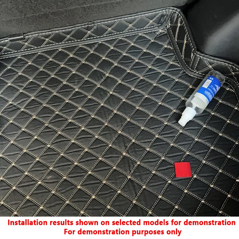 Leather Car Trunk Mat For Toyota Harrier Venza XU80 2020~2025 Cargo Storage Cushion Liner Boot Carpet Pad Interior Accessories