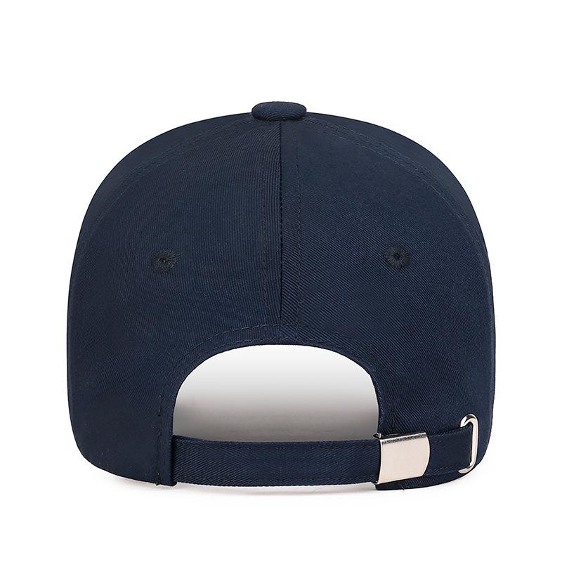 Spring Autumn Hole Men's Baseball Cap Solid Color Women's Ponytail Panama Cap Snapback Hat Sun Visor Hats
