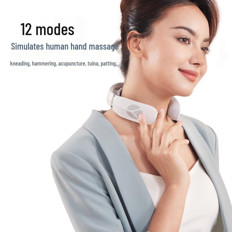 Smart Mini Portable Neck Massager CN Plug (adapter Included)