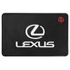 1 st Bildekal Halkfri Mat Bil Instrumentbräda Kladdiga PVC-kuddar För Lexus GS IS LS500h ES260 ES300h RX350h NX260 UX260 LM LC RZ450e TX