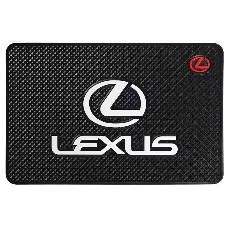 1 st Bildekal Halkfri Mat Bil Instrumentbräda Kladdiga PVC-kuddar För Lexus GS IS LS500h ES260 ES300h RX350h NX260 UX260 LM LC RZ450e TX