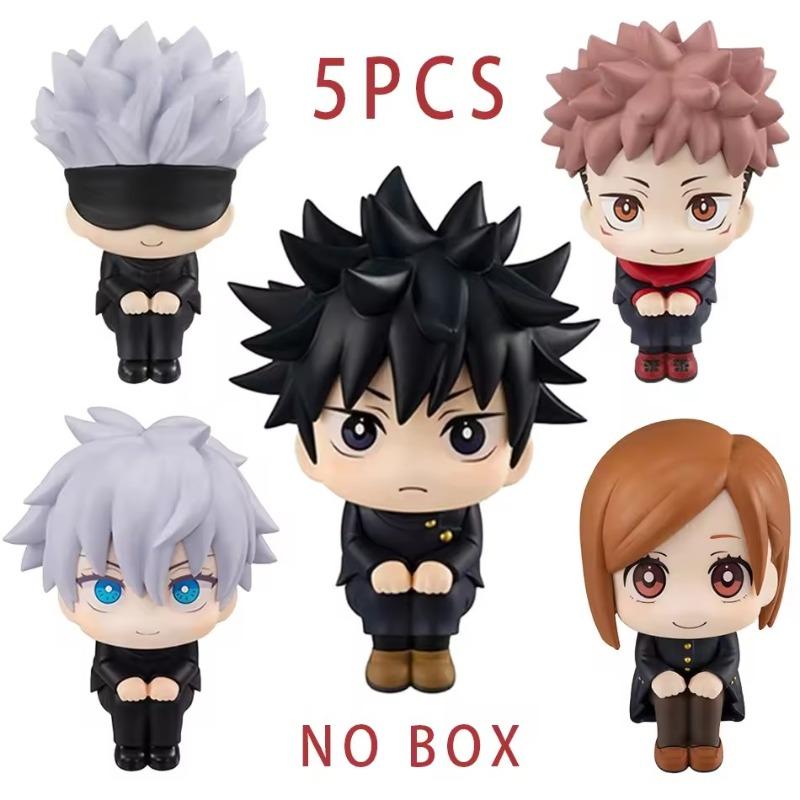 Figura De Anime Jujutsu Kaisen De 7-9cm Itadori Yuji Gojo Satori Fushiguro Megumi Kugisaki Kawaii Decoracin De Coche De Juguete