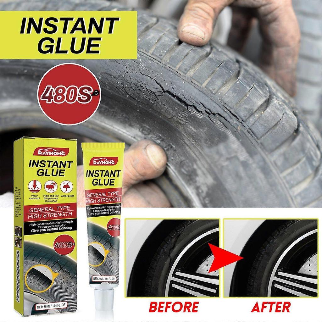 Tire Repair Rubber Contains Hydroxyethyl Fiber And Acrylic Resin
