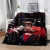 Couverture 3D The Weeknd X.O Chanteur R&B, Couverture Douce pour Maison Chambre Lit Canapé Pique-nique Voyage Bureau Couverture Cadeau Enfants