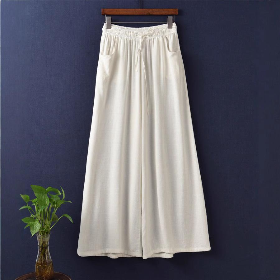 BITCED Women's Fashion Casual Solid Color Print Pants & Capris