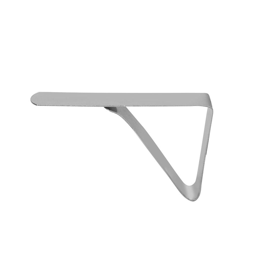Windproof Tablecloth Clips Stainless Steel Table Cover Clamps Straighten and Fix Tablecloths Sily for Home Parties Picnic Et Dinner and Wedding