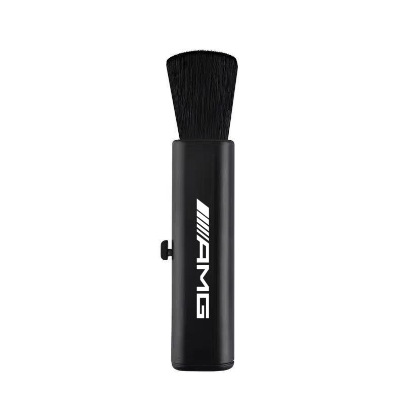 WAK3   Car Retractable Cleaning Brush JSSSQJS For Mercedes Benz AMG W203 W204 W205 GLC Artificial Wool Small Brush Interior Mouldings