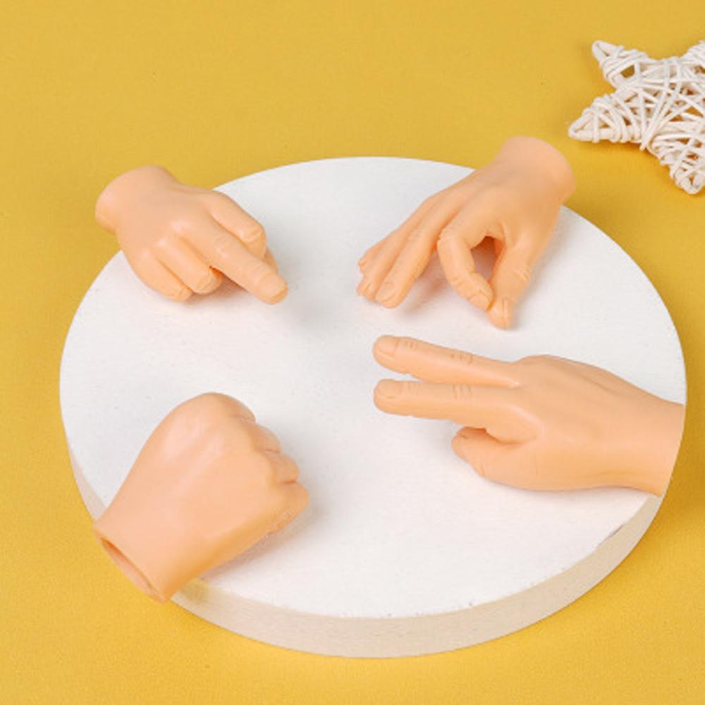Funny Adult Halloween Small Hand Party Finger Fidget Hand Palm Finger Tiny Finger Hands Finger Puppets