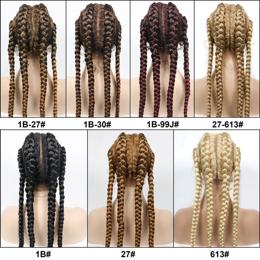 Lace Wig Hair Wig Female Long Hair Chemical Fiber Headgear Braid Wig Braid S