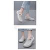 Stoffschuhe Damen Einzelschuhe Fly Woven Atmungsaktive Bequeme Schuhe Weiche Unterseite Rutschfeste Wanderschuhe